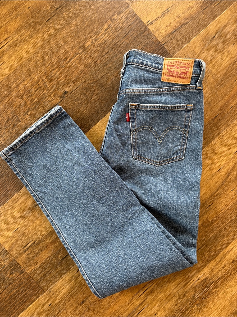 Levi’s 501 Original Fit High Rise Straight Jeans - Women’s size 29X30